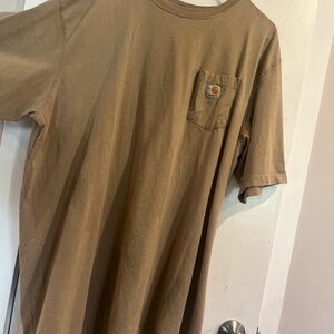 Carhartt Men's Tan Pocket T-Shirt
